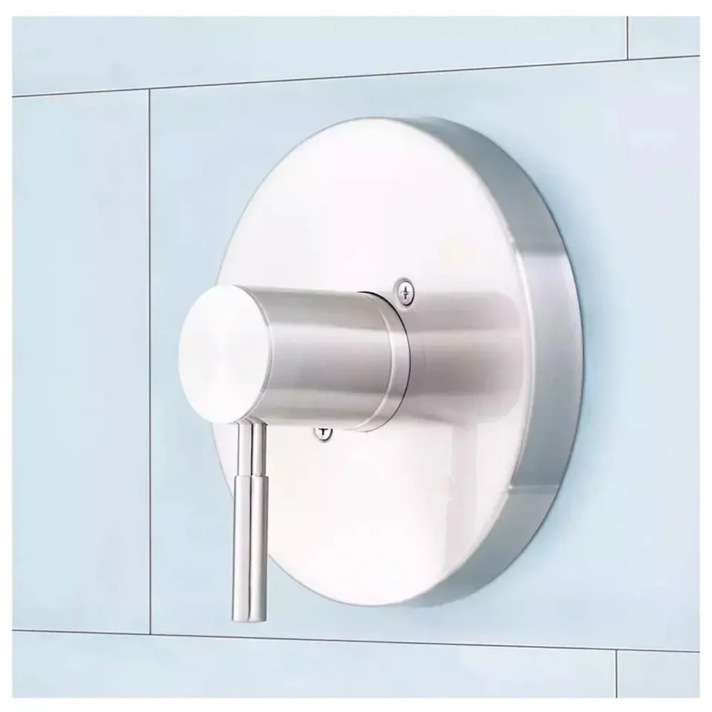 Shower Valve Trim Kit Lever Handle Signature Hardware SHED8010BN Brushed Nickel